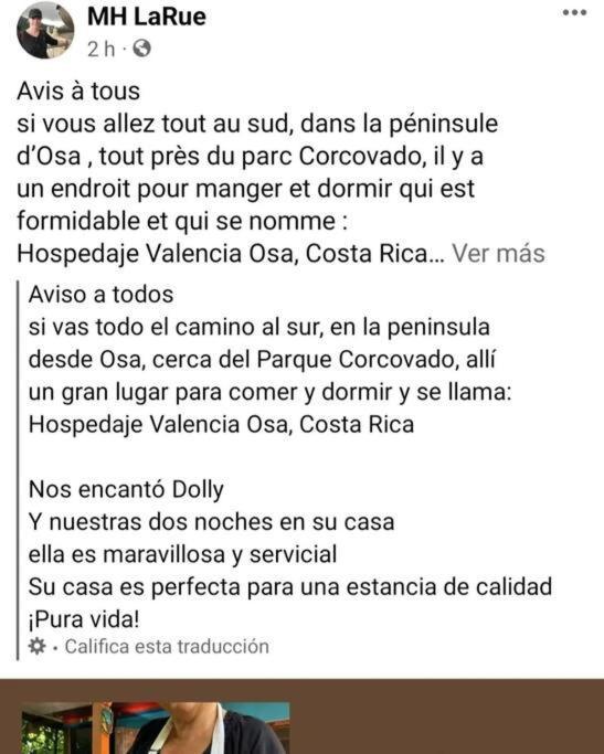 Hospedaje Valencia Osa, Cr Potrero  Zewnętrze zdjęcie